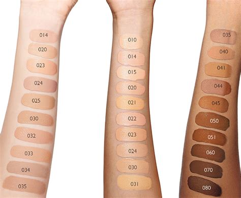 dior forever perfect foundation shades|Dior forever foundation color chart.